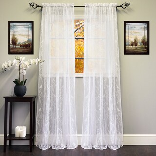 Foto 1 | Foto 1 | Cortinas De Ventana Sweet Home Collection Songbird White - Venta Internacional.
