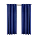 Cortina Soft Marino Transparencia Media Translucida 2 Lienzos