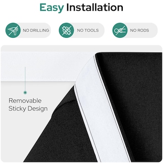 Foto 4 | Foto 4 | Cortina Opaca de Lino HOMEIDEAS para Puertas Laterales - Venta Internacional