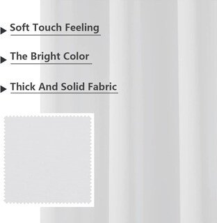 Foto 4 | Foto 4 | Cortinas Mysky Home, Color Blanco Grisáceo, 203 X 203 Cm, Para Dormitorio, X1 - Venta Internacional.