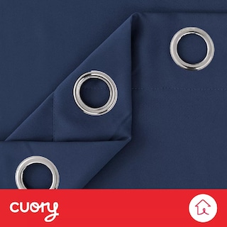 Foto 4 | Foto 4 | Cortina Blackout 2 Paneles Aislada Premium 132 x 213 Azul Marino