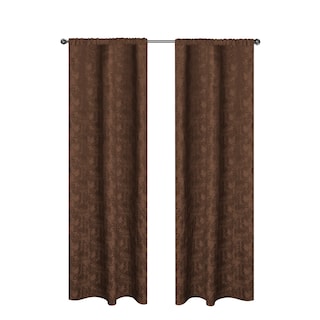 Foto 1 | Foto 1 | Cortinas Jacquard Elefantito Hogar Niza Chocolate Color Chocolate Dos Paneles De 1.50 Cm X 2.10 Cm