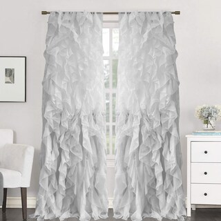 Foto 1 | Foto 1 | Cortinas Sweet Home Collection En Gasa Transparente Con Forma De Cascada 96 X 50 Cm - Venta Internacional.