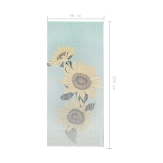 Foto 7 | Foto 7 | Cortina De Abalorios De Bambú Vidaxl Con Forma De Girasol Multicolor  90 X 200 Cm - Venta Internacional.