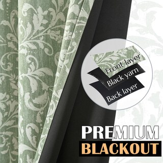 Foto 3 | Foto 3 | Cortinas Opacas Jinchan Diseño Floral Con Forma De Rollo Verde 229 Cm Para Dormitorio - Venta Internacional.