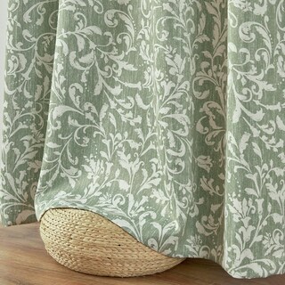 Foto 7 | Foto 7 | Cortinas Opacas Jinchan Diseño Floral Con Forma De Rollo Verde 229 Cm Para Dormitorio - Venta Internacional.