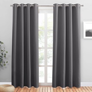 Foto 1 | Foto 1 | Cortinas Opacas Pony Dance Con Aislamiento Térmico Color Gris 200 X 203 Cm - Venta Internacional.