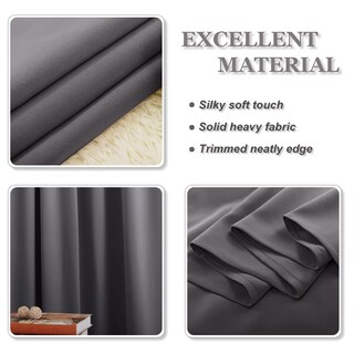 Foto 5 | Foto 5 | Cortinas Opacas Pony Dance Con Aislamiento Térmico Color Gris 200 X 203 Cm - Venta Internacional.