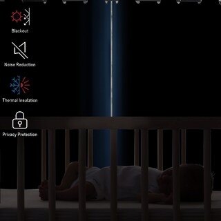 Foto 4 | Foto 4 | Cortinas Opacas Diraysid Térmicas Azul Marino 42 X 72 Pulgadas 2 Paneles - Venta Internacional.