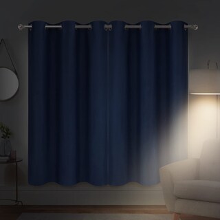 Foto 5 | Foto 5 | Cortinas Opacas Diraysid Térmicas Azul Marino 42 X 72 Pulgadas 2 Paneles - Venta Internacional.