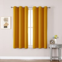 Cortinas Chrisdowa Con Ojales Para Oscurecer Habitaciones  107 X 160 Cm  2 Paneles - Venta Internacional.