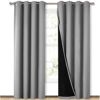 Paneles De Cortina Nicetown De Sombra Completa Con Aislamiento Térmico De 52 X 84 Cm - Venta Internacional.