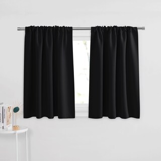 Foto 1 | Foto 1 | Cortinas Pony Dance Blackout Short  91 X 92 Cm  2 Paneles  Color Negro - Venta Internacional.