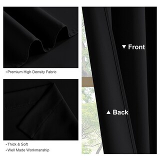 Foto 3 | Foto 3 | Cortinas Pony Dance Blackout Short  91 X 92 Cm  2 Paneles  Color Negro - Venta Internacional.