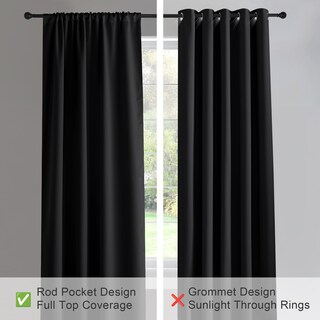 Foto 4 | Foto 4 | Cortinas Pony Dance Blackout Short  91 X 92 Cm  2 Paneles  Color Negro - Venta Internacional.
