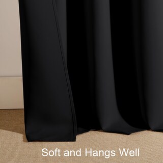 Foto 5 | Foto 5 | Cortinas Pony Dance Blackout Short  91 X 92 Cm  2 Paneles  Color Negro - Venta Internacional.