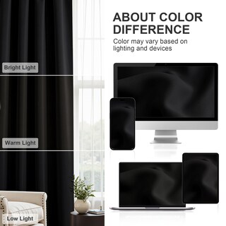 Foto 7 | Foto 7 | Cortinas Pony Dance Blackout Short  91 X 92 Cm  2 Paneles  Color Negro - Venta Internacional.