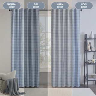 Foto 7 | Foto 7 | Cortina De Ventana Madison Park Anaheim Térmica Azul Vaquero 50 X 84 Cm - Venta Internacional.