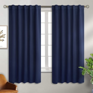 Foto 1 | Foto 1 | Cortinas Opacas Bgment Con Aislamiento Térmico  Azul Marino  42 X 160 Cm - Venta Internacional.