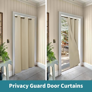 Foto 5 | Foto 5 | Cortina De Puerta Bgment  Color Beige  203 Cm De Longitud Para Puerta  1 Panel - Venta Internacional.