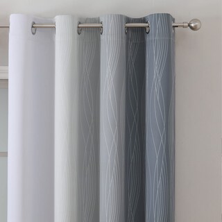 Foto 4 | Foto 4 | Cortinas Opacas Estelar Textiler Gris Degradado 183 X 183 Cm 2 Paneles - Venta Internacional.