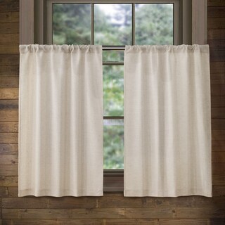 Foto 1 | Foto 1 | Cortinas De Cocina Valea Home Linen 91 Cm De Longitud 2 Paneles Color Natural - Venta Internacional.