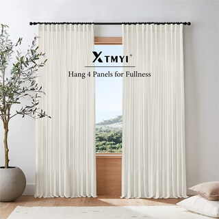 Foto 6 | Foto 6 | Cortinas Xtmyi Extra Anchas De 178 Cm De Ancho Para Ventanas De 152 Y 183 Cm - Venta Internacional.