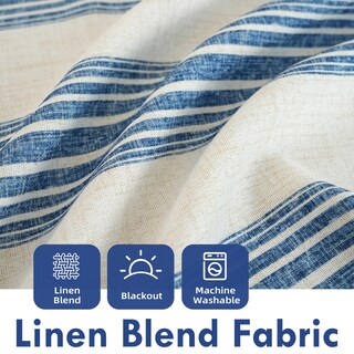 Foto 3 | Foto 3 | Cortinas Driftaway Chris De Lino Opacas 45 X 63 Cm Vaqueros Azul Marino - Venta Internacional.