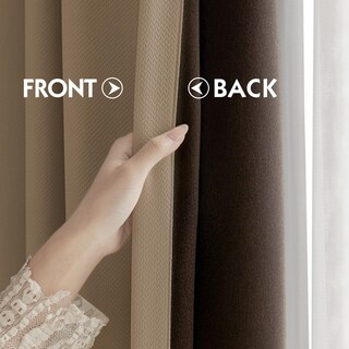 Foto 7 | Foto 7 | Cortinas Opacas Fmfunctex 100% Marrones 214 X 213 Cm 2 Paneles - Venta Internacional.