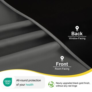 Foto 7 | Foto 7 | Cortinas Nicetown 100% Opacas Para Dormitorio 213 X 132 Cm Color Gris 2 Paneles - Venta Internacional.