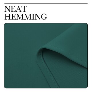 Foto 7 | Foto 7 | Cortinas Nicetown Con Aislamiento Térmico Blackout Hunter Green 42 X 160 Cm - Venta Internacional.