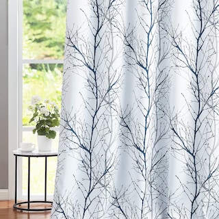 Foto 7 | Foto 7 | Cortinas Fmfunctex 100% Opacas Azul Y Blanco 160 X 160 Cm 2 Paneles - Venta Internacional.
