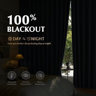 Foto 3 | Foto 3 | Cortinas Térmicas Fmfunctex 100% Opacas Color Azul 213 X 213 Cm - Venta Internacional.