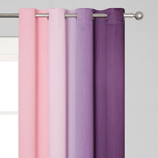 Foto 4 | Foto 4 | Cortinas Estelar Textiler Color Rosa Y Morado 160 X 160 Cm 2 Paneles - Venta Internacional.
