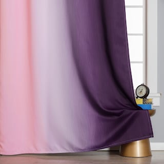 Foto 6 | Foto 6 | Cortinas Estelar Textiler Color Rosa Y Morado 160 X 160 Cm 2 Paneles - Venta Internacional.