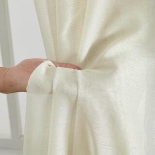 Foto 4 | Foto 4 | Cortina De Gasa Semitransparente Hlc.me Para Tratamiento De Ventanas  54 X 213 Cm - Venta Internacional.