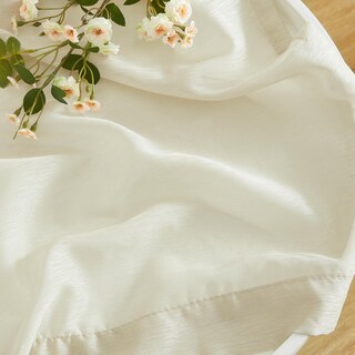 Foto 7 | Foto 7 | Cortina De Gasa Semitransparente Hlc.me Para Tratamiento De Ventanas  54 X 213 Cm - Venta Internacional.