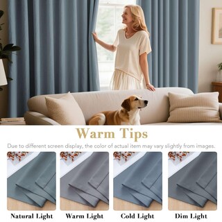 Foto 5 | Foto 5 | Cortinas Opacas H.versailtex Con Aislamiento Térmico De 160 X 160 Cm 2 Paneles - Venta Internacional.