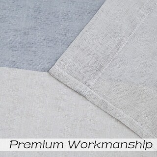 Foto 4 | Foto 4 | Panel De Cortina Para Ventana  Lino De Central Park  84 Cm  Con Ojales - Venta Internacional.