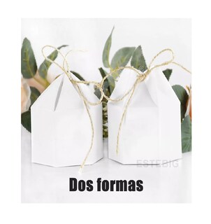 Foto 2 | Foto 2 | Cajitas Papel Kraft Belug 50 Piezas