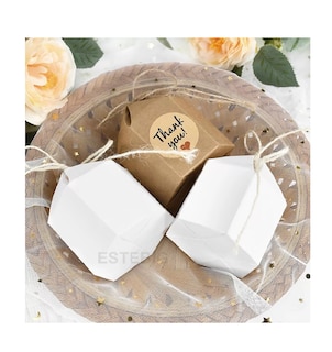 Foto 3 | Foto 3 | Cajitas Papel Kraft Belug 50 Piezas