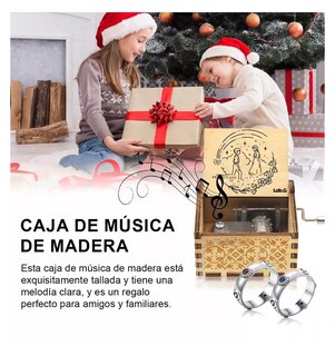 Foto 2 | Foto 2 | Caja Musical Lab.g Sophie y Howl Castillo + Anillo 3 Piezas
