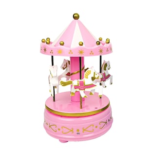 Foto 1 | Foto 1 | Caja De Música Carrusel De Fantasía Eo Safe Imports Esi-20512 Rosa