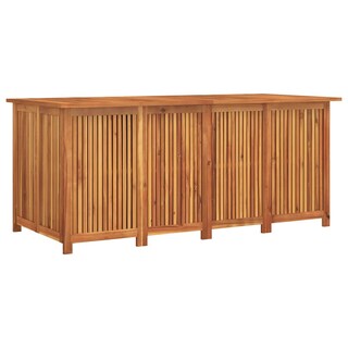 Foto 1 | Foto 1 | Caja De Almacenamiento De Jardín Vidaxl Para Exteriores De Madera Maciza De Acacia 200 X 80 X 75 Cm - Venta Internacional.