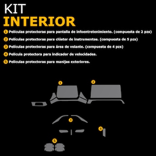 Foto 5 | Foto 5 | Protector Interior Para Mg3 Versión Cool, Style, Excite 2025 \nPpf Para Auto