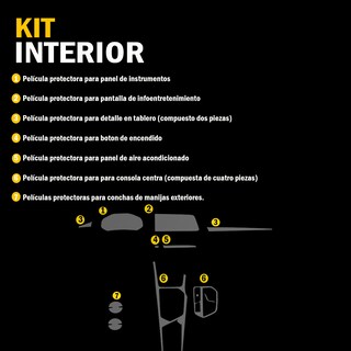 Foto 7 | Foto 7 | Protector Interior Para Chirey Tiggo 2 Pro Luxury 2024-2025 Ppf\nPara Auto