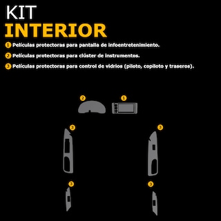 Foto 6 | Foto 6 | Protector Interior De Nissan March 2025 Versión Advance Y Exclusive Ppf Para Auto