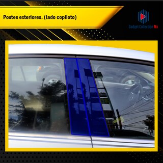 Foto 3 | Foto 3 | Protector Exterior Kit Ppf Para Postes Del Vw Virtus 2024 Ppf\nPara Auto