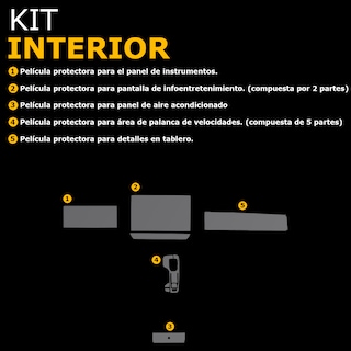 Foto 6 | Foto 6 | Protector Interior Para Gac Gs8 2024 Transparente Ppf Para Auto