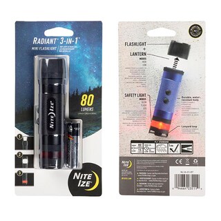 Foto 3 | Foto 3 | Mini Linterna Led Nite Ize NL1A-01-R7 color Negro con Luz Roja de Seguridad